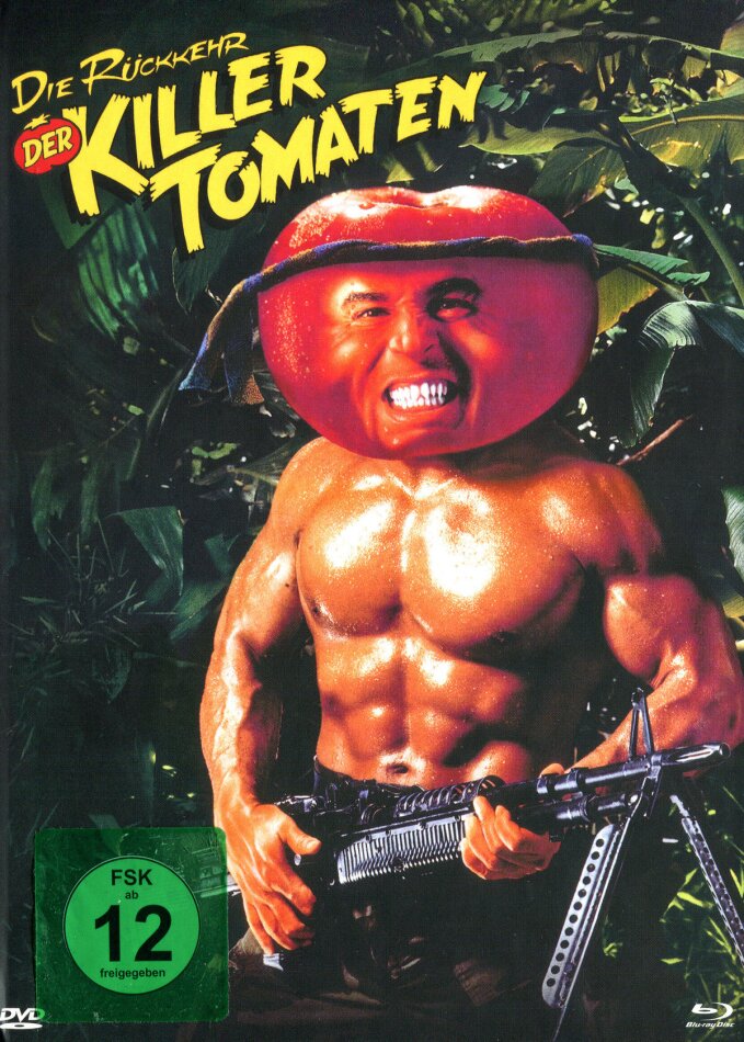 Die Rückkehr der Killertomaten (1988) Cover D, Limited Edition, Mediabook, Blu-ray + DVD