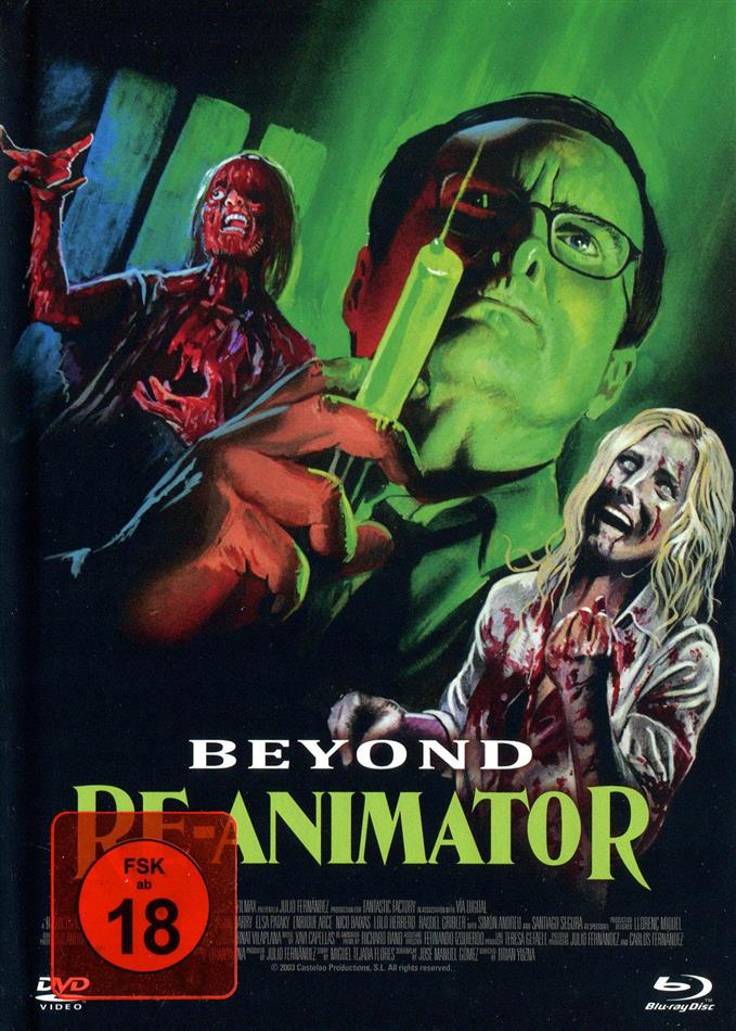 Beyond Re-Animator (2003) Cover B, Limited Edition, Mediabook, Blu-ray + DVD