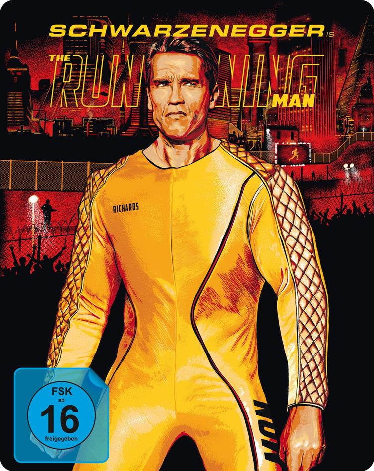 The Running Man (1987) Limited Edition, Steelbook, Uncut, 2 Blu-rays