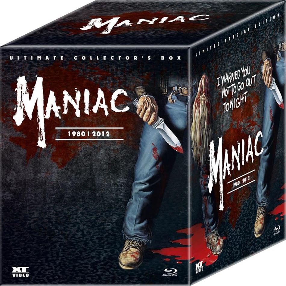 Maniac (1980) / Maniac (2012) mit Büste, Collector's Edition, Limited Edition, Mediabook, Special Edition, Ultimate Edition, 2 Blu-rays + DVD + 2 CDs