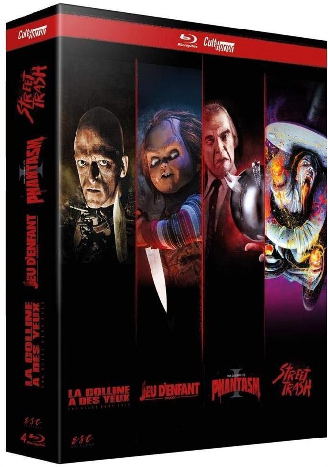 Cult'Horror - La colline a des yeux / Chucky - Jeu d'enfant / Phantasm / Street Trash 4 Blu-ray