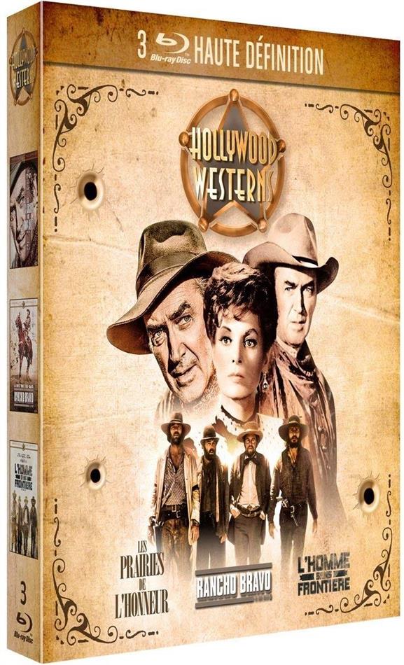 Hollywood Westerns - Les prairies de l'honneur / Rancho Bravo / L'homme sans frontière 3 DVDs