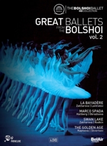 Bolshoi Ballet & Orchestra - Great Ballets from the Bolshoi - Vol. 2 Bel Air Classique, 4 DVD