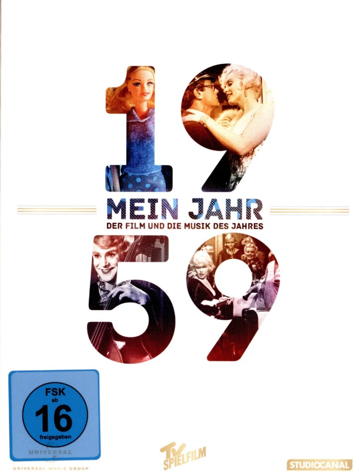 Manche mögen's heiss - Mein Jahr 1959 - Der Film und die Musik des Jahres (1959) DVD + CD