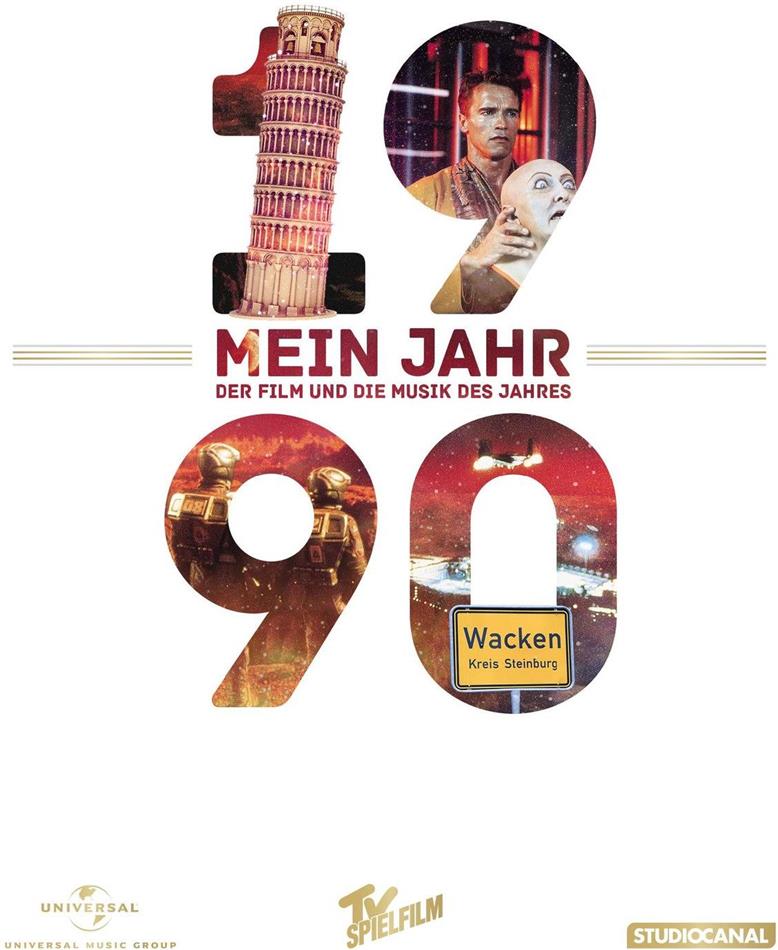 Total Recall - Mein Jahr 1990 - Der Film und die Musik des Jahres (1990) DVD + CD