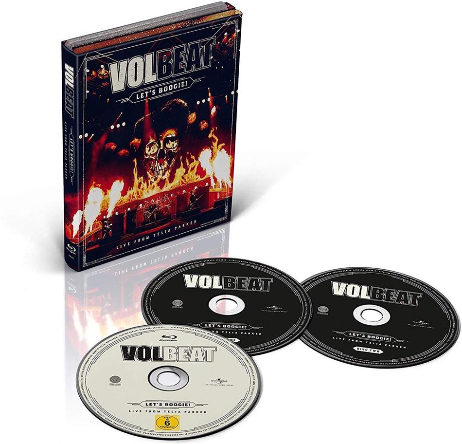 Volbeat - Let's Boogie! Live From Telia Parken 2 CDs + Blu-ray