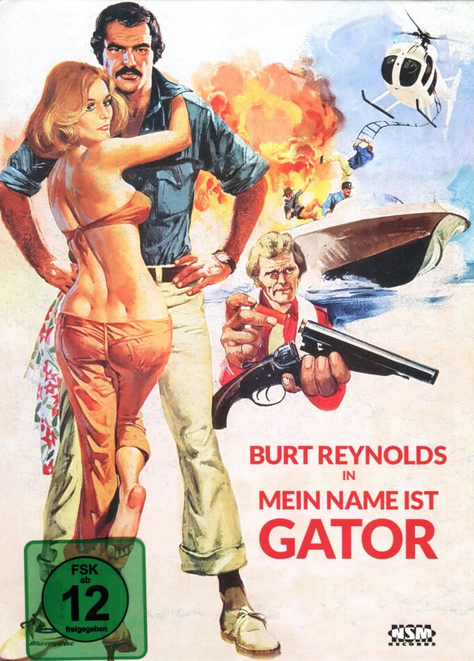 Mein Name ist Gator (1976) Cover C, Limited Edition, Mediabook, Blu-ray + DVD