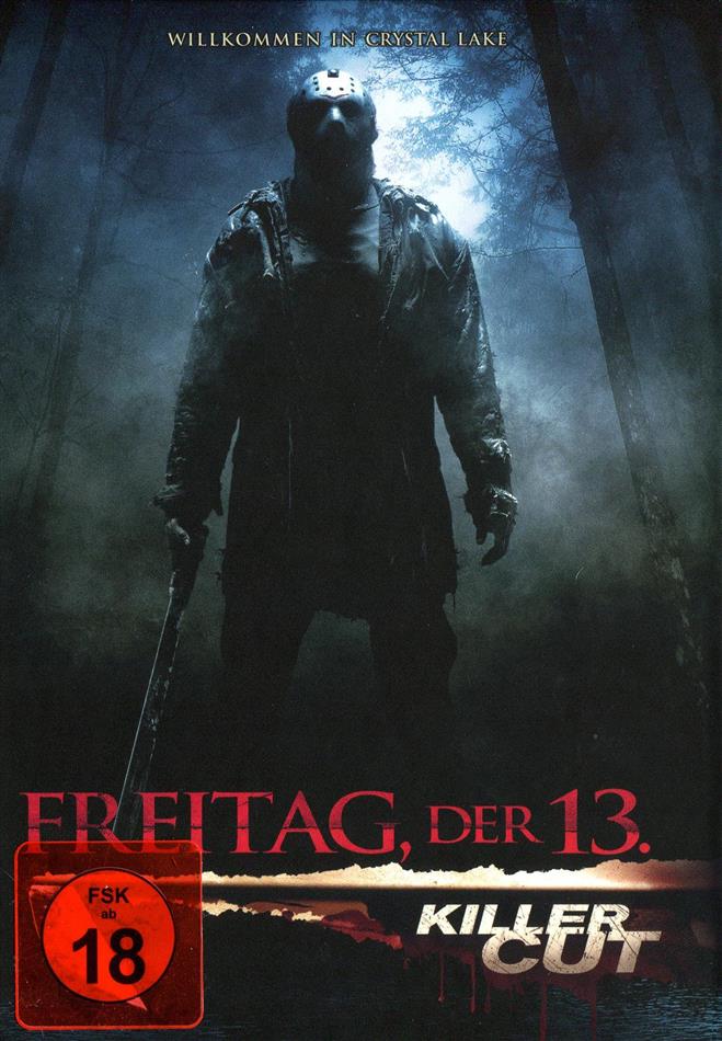 Freitag der 13. - Willkommen in Crystal Lake (2009) Cover B, Killer Cut, Limited Edition, Mediabook, Uncut