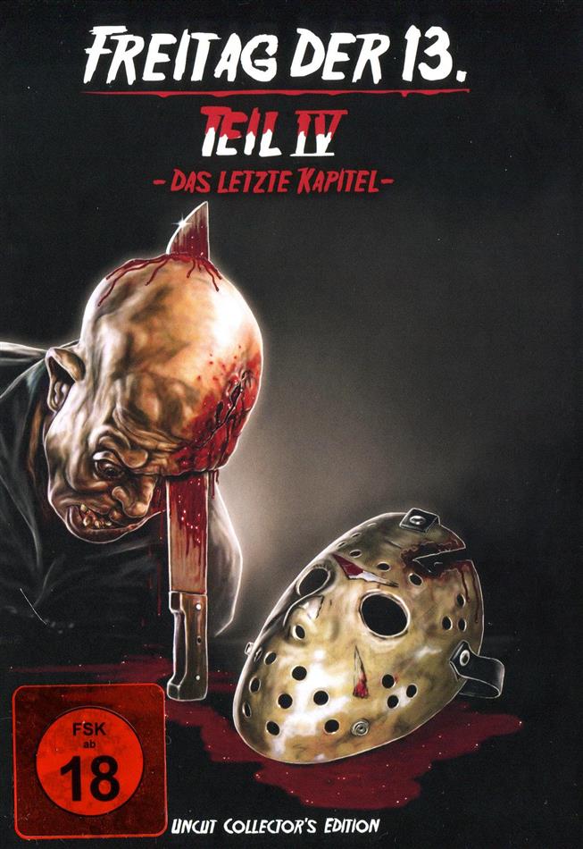 Freitag der 13. - Teil 4 - Das letzte Kapitel (1984) Cover C, Collector's Edition, Limited Edition, Mediabook, Uncut