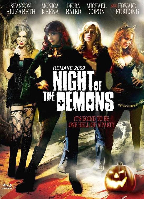 Night of the Demons (2009) Cover D, Limited Edition, Mediabook, Blu-ray + DVD