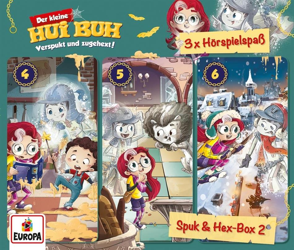 Der Kleine Hui Buh - 002/3er Spuk und Hex-Box (Folgen 4,5,6) 3 CDs