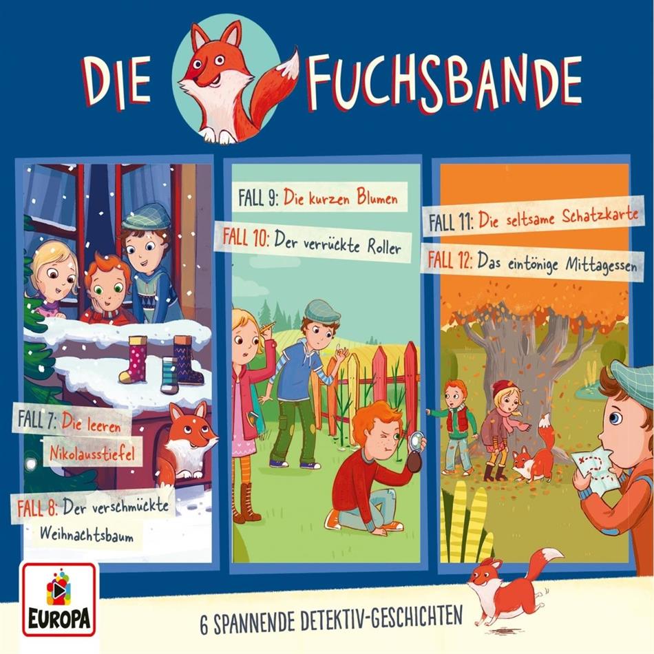 Die Fuchsbande - 02/3er Detektiv- Box (Folge 4,5,6) 3 CDs