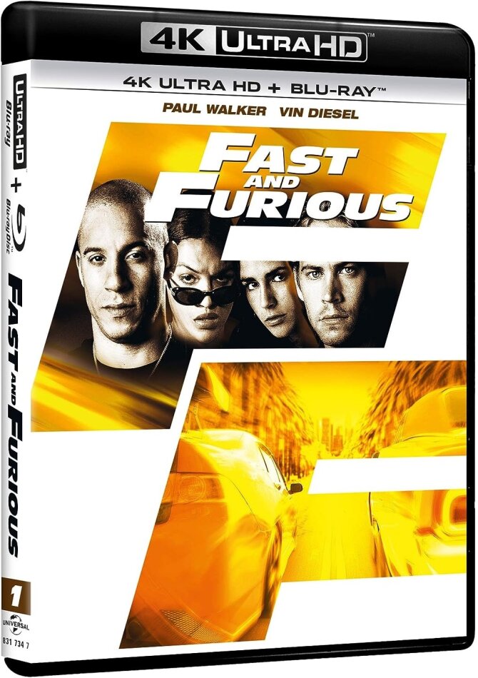 Fast and furious (2001) 4K Ultra HD + Blu-ray