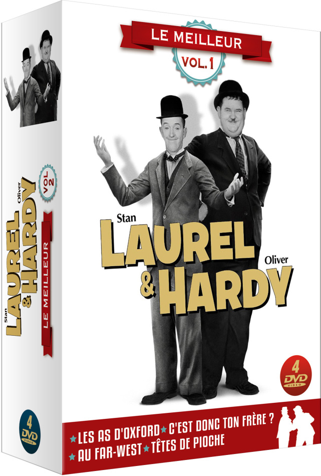 Laurel & Hardy - Le meilleur - Vol. 1 4 DVD