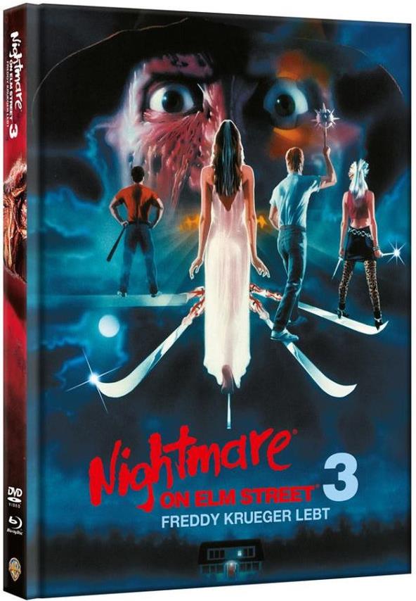 Nightmare on Elm Street 3 - Freddy Krueger lebt (1987) Limited Edition, Mediabook, Blu-ray + DVD