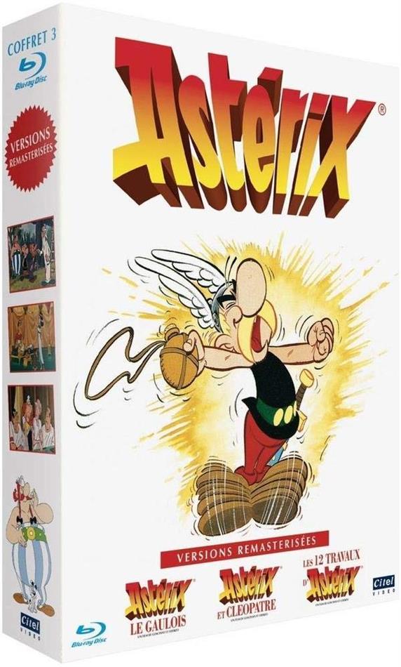 Astérix - Astérix le Gaulois / Astérix et Cléopâtre / Les 12 travaux d'Astérix 3 Blu-rays