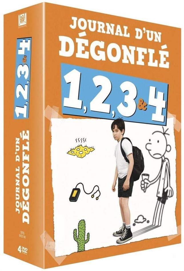 Journal d'un dégonflé 1-4 - L'intégrale des 4 films 4 DVDs