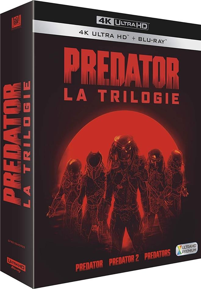 Predator - La Trilogie 3 4K Ultra HDs + 3 Blu-ray
