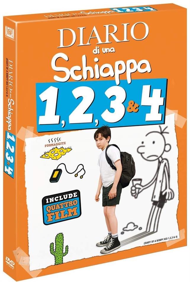 Diario di una schiappa 1-4 4 DVDs