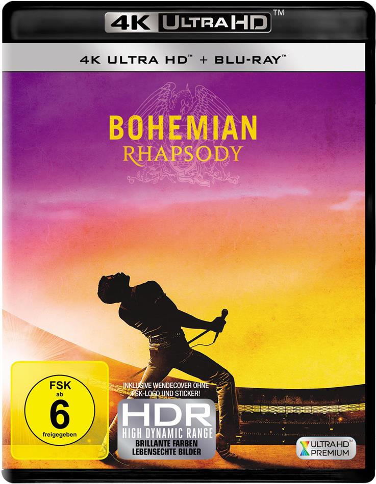 Bohemian Rhapsody (2018) 4K Ultra HD + Blu-ray