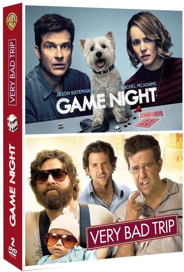Game Night (2018) / Very Bad Trip (2009) 2 DVDs
