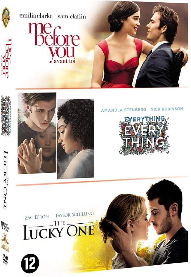 Me before you - Avant toi / Everything Everything / The Lucky One 3 DVDs