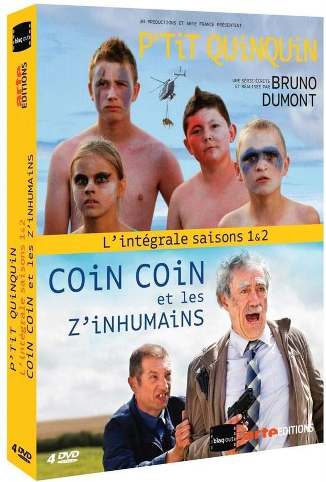 P'tit Quinquin / Coin Coin et les z'inhumains 4 DVDs