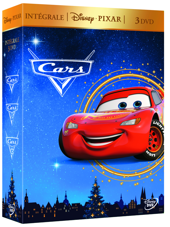 Cars 1-3 3 DVD