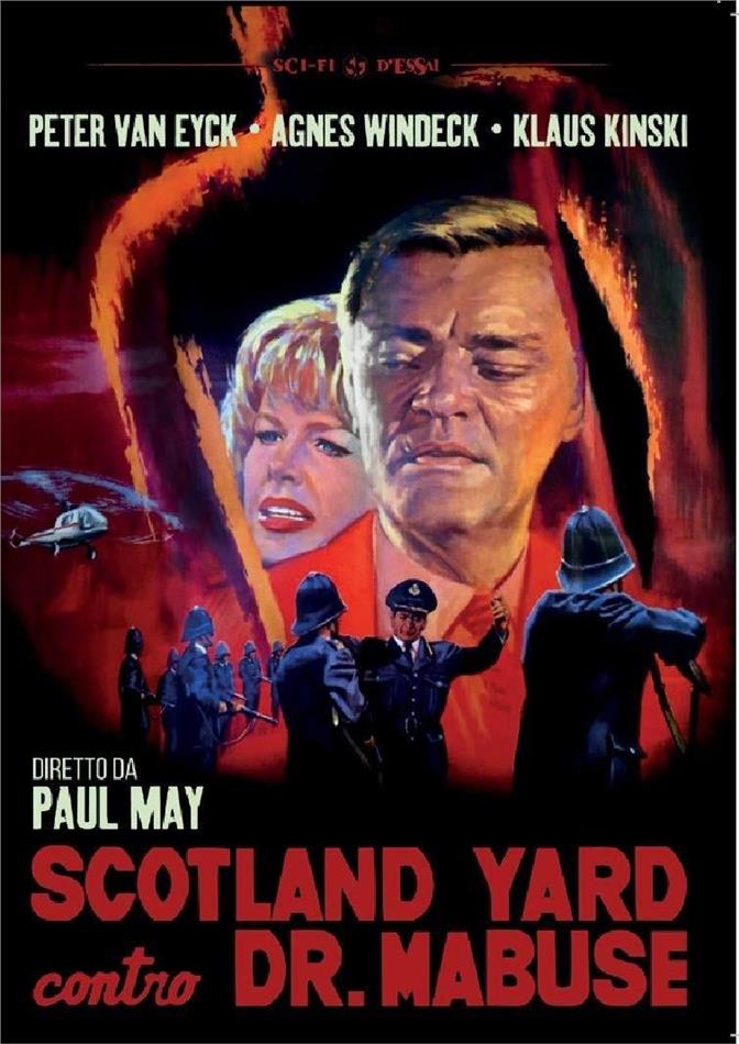 Scotland Yard contro Dr. Mabuse (1963) Sci-Fi d'Essai, s/w