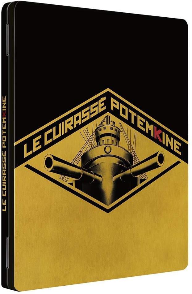 Le cuirassé Potemkine (1925) MetalPak, Restaurierte Fassung, Blu-ray + DVD