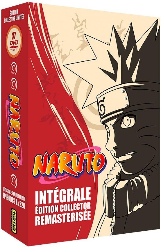 Naruto - L'intégrale Coffret format A4, Collector's Edition, Limited Edition, Remastered, 37 DVDs