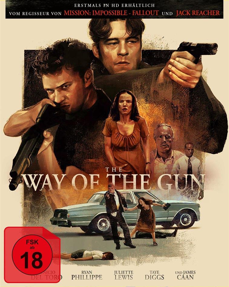 The Way of the Gun (2000) Cover B, Limited Edition, Mediabook, Blu-ray + DVD
