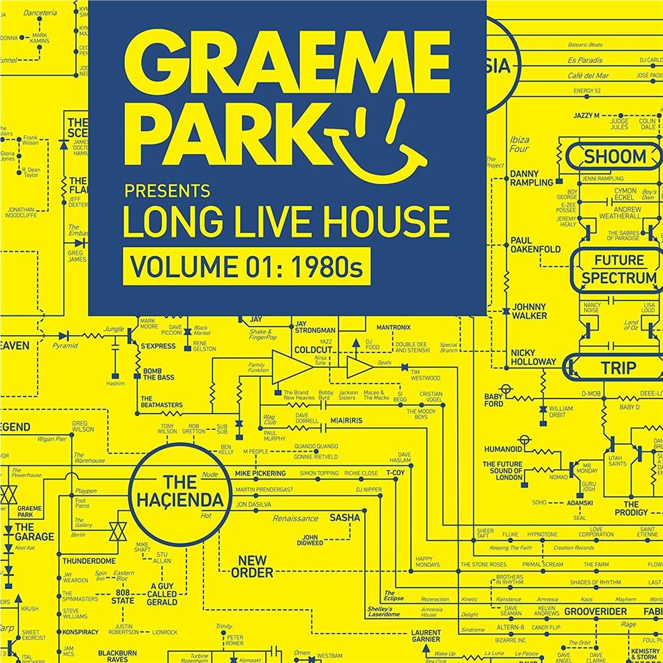 Graeme Park - Graeme Park Pres. Long Live House Vol. 1: 1980s 2 LPs