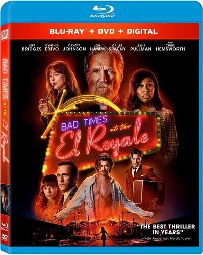 Bad Times At The El Royale (2018) Blu-ray + DVD
