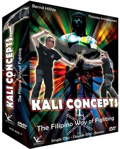 Kali Concepts - The Filipino Way of Fighting - Single Olisi - Doubli Olisi - Baraw 3 DVDs