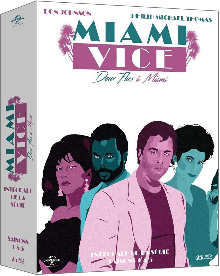 Miami Vice - Deux Flics à Miami - Intégrale de la série - Saisons 1 à 5 25 Blu-rays