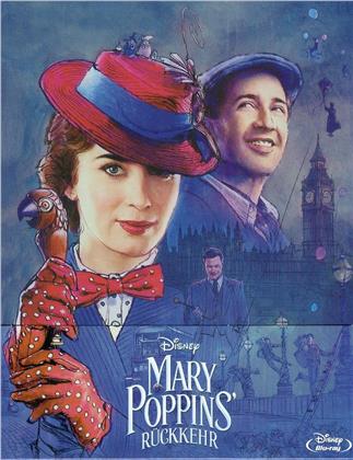 Mary Poppins' R&uuml;ckkehr (2018) (Limited Edition, Steelbook)