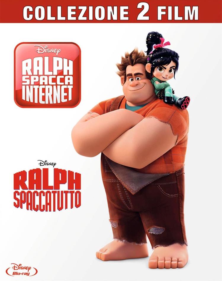 Ralph Spacca Internet & Ralph Spaccatutto - Collezione 2 Film 2 Blu-rays