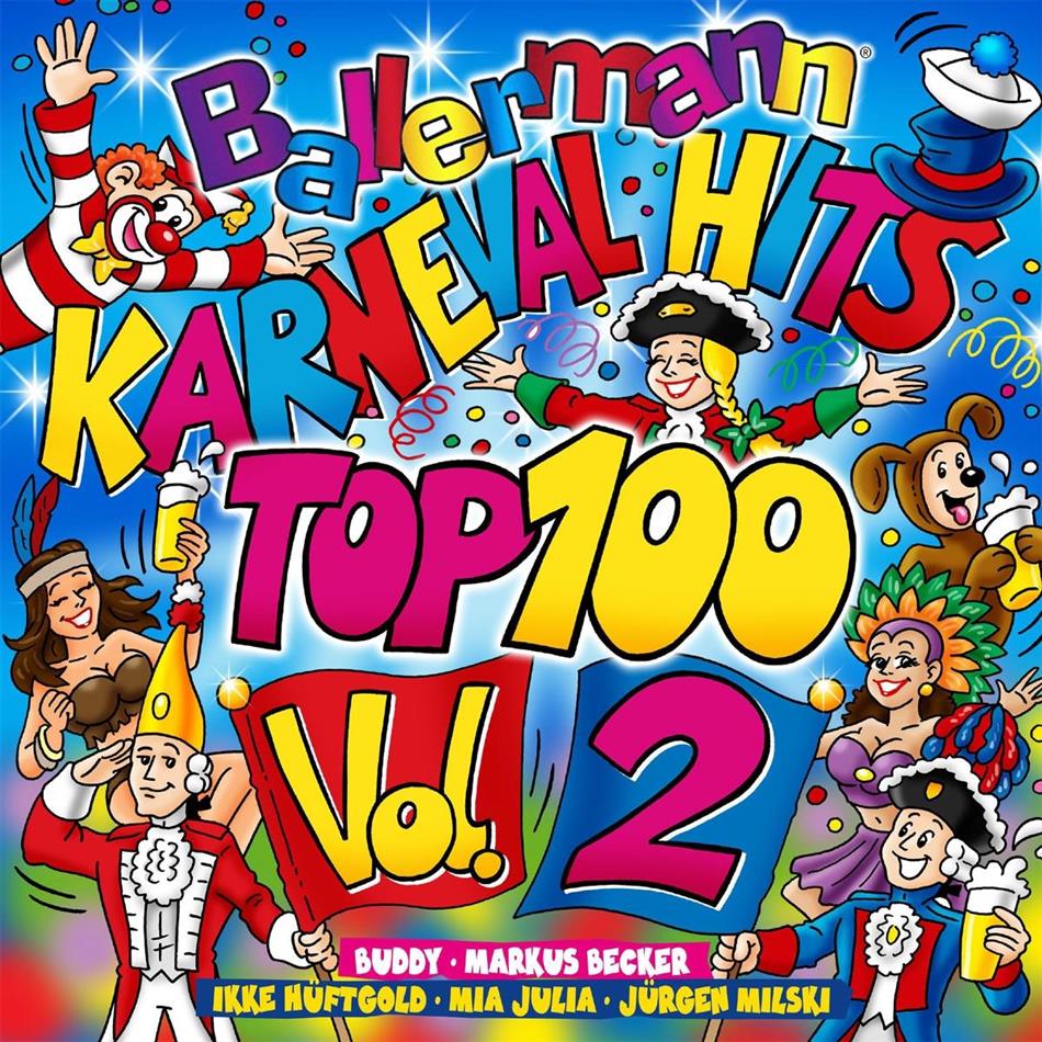 Ballermann Karnevalhits Top 100 Vol. 2 2 CDs