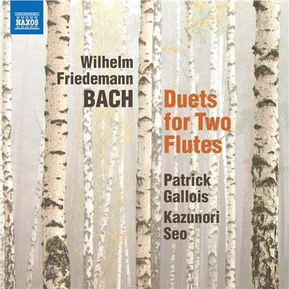Wilhelm Friedemann Bach (1710 - 1784), Patrick Gallois & Kazunori Seo - Duos F&uuml;r Zwei Fl&ouml;ten