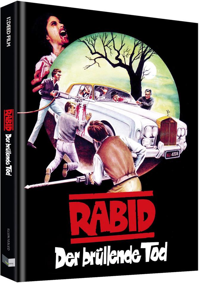 Rabid - Der brüllende Tod (1977) Cover D, Limited Edition, Mediabook, Blu-ray + DVD