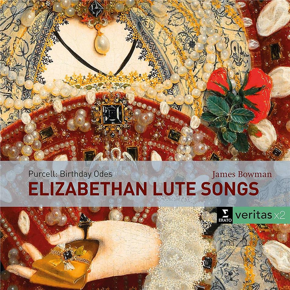 James Bowman, David Munrow, Robert Spencer, Henry Purcell (1659-1695), … - Elizabethan Lute Songs - Purcell: Birthday Odes 2 CDs