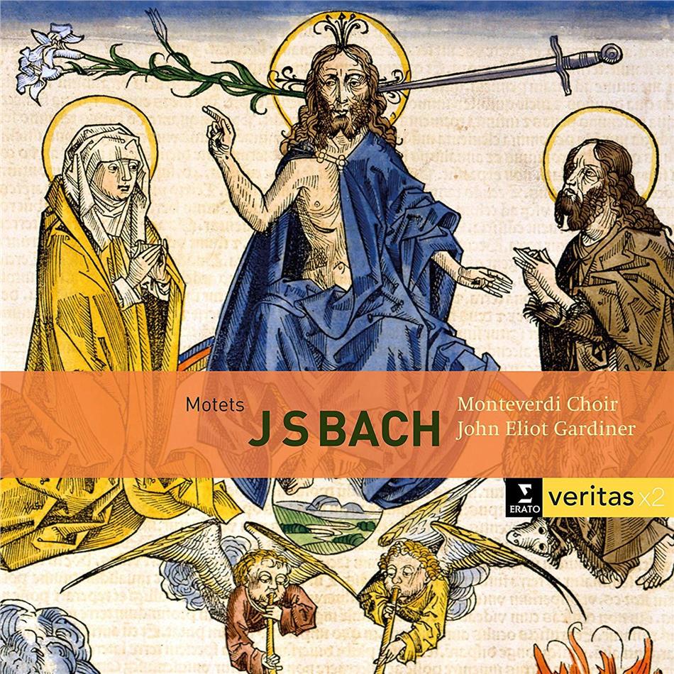 Sir John Eliot Gardiner, Monteverdi Choir & Johann Sebastian Bach (1685-1750) - Motetten BWV 225-231 / Kantaten BWV 50 & 118 2 CDs