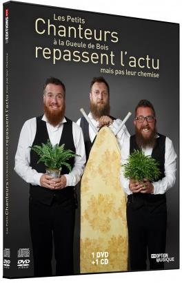 Les Petits Chanteurs A La Gueule De Bois (PCGB) - Les Petits Chanteurs à la Gueule de Bois repassent l'actu mais pas leur chemise DVD + CD