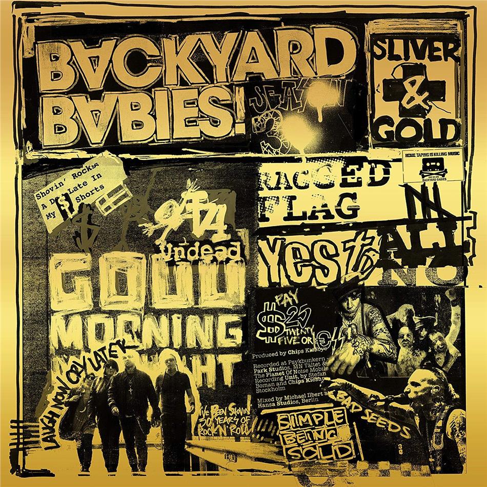 Backyard Babies - Sliver & Gold Limited Edition, LP + CD