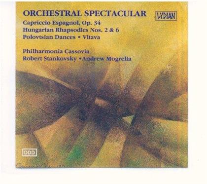 Nikolai Rimsky-Korssakoff (1844-1908), Alexander Borodin (1833-1887), Franz Liszt (1811-1886), Friedrich Smetana (1824-1884), Robert Stankovsky, &hellip; - Orchestral Spectacular - Capriccio Espagnol, Hungarian - Rhapsodies 2&6, Polovitsian Dances, Vltava