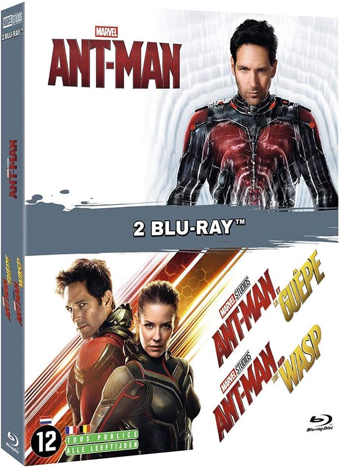 Ant-Man (2015) / Ant-Man et la Guêpe (2018) 2 Blu-ray