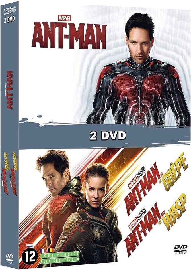 Ant-Man (2015) / Ant-Man et la Guêpe (2018) 2 DVD