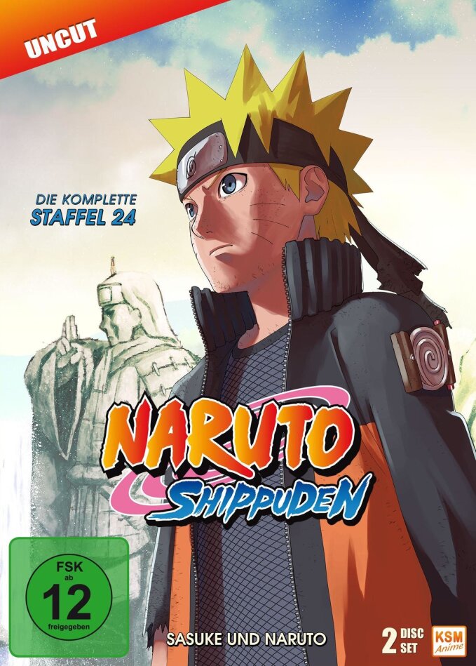 Naruto Shippuden - Staffel 24 Uncut, 2 DVDs