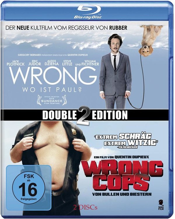 Wrong (2012) / Wrong Cops (2013) 2 Blu-rays